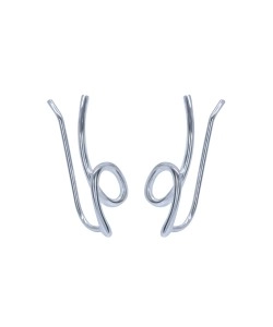 Unique Silver Earrings EL-3595